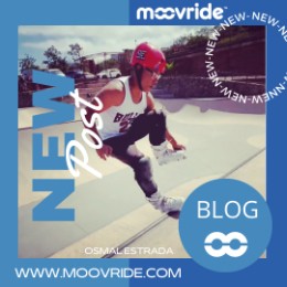 El creador de Academia roller, embajador de Moovride